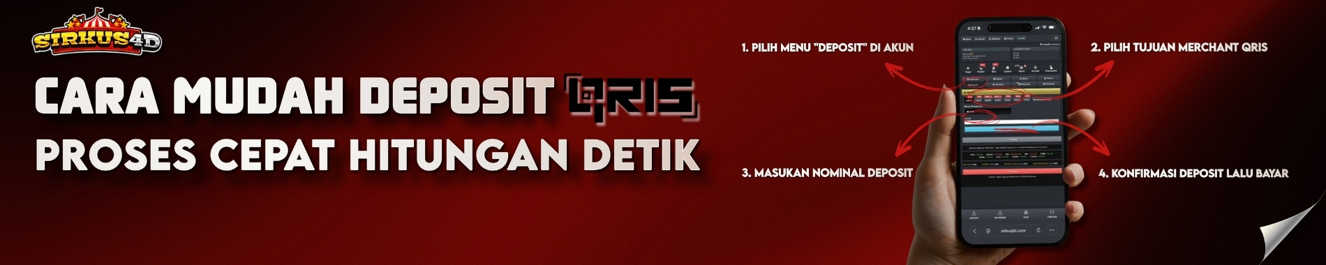 DEPOSIT CEPAT HITUNGAN DETIK SIRKUS4D